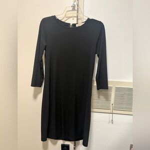 MICHAEL Michael Kors Black 3/4 Sleeve Mini Dress
